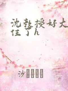 沈教授好大含不住了h