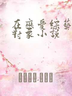 在恋爱综艺里搞对象小说