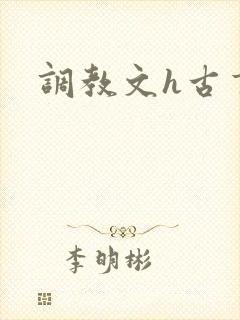调教文h古言