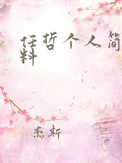 任哲个人简介资料