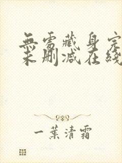 无处藏身完整版未删减在线免费观看