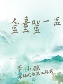 人妻av一区二区三区