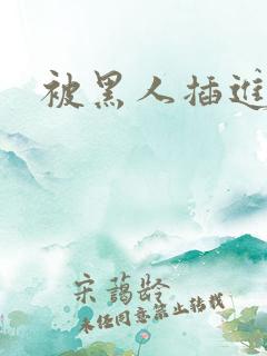 被黑人插进去了