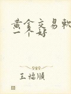 黄金交易软件哪一个好