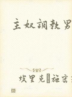 主奴调教男男