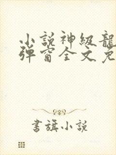 小说神级龙卫无弹窗全文免费阅读