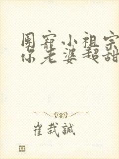 团宠小祖宗大叔你老婆超甜