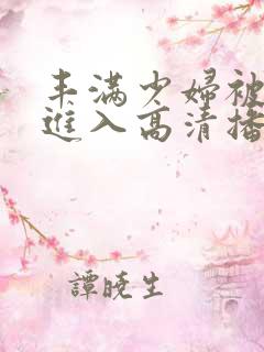 丰满少妇被猛烈进入高清播放百零