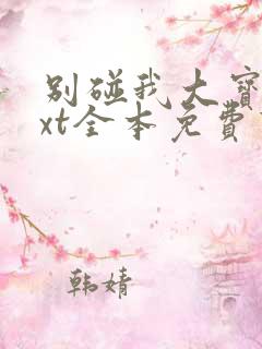 别碰我大宝剑txt全本免费下载