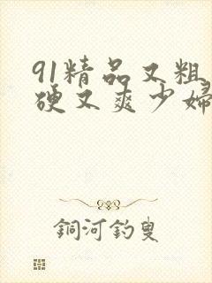 91精品又粗又硬又爽少妇毛片