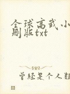 全球高武小说未删版txt