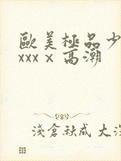 欧美极品少妇xxxxⅹ高潮