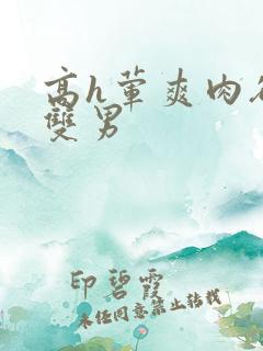 高h荤爽肉欲文双男