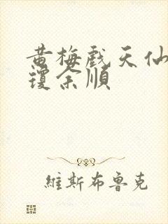 黄梅戏天仙配吴琼余顺