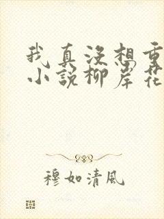 我真没想重生啊小说柳岸花又明