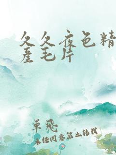 久久夜色精品国产毛片