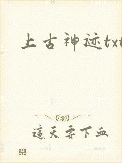 上古神迹txt