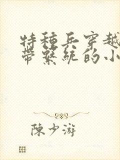 特种兵穿越抗战带系统的小说