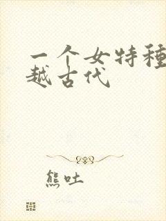 一个女特种兵穿越古代