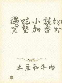 遇蛇小说txt完整加番外网盘