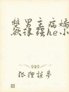 双男主病娇占有欲很强he小说