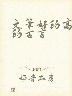 文笔好的高质量的古言