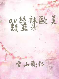 av丝袜欧美另类亚洲