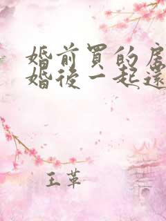 婚前买的房子,婚后一起还房贷算共同财产吗