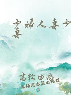 少妇人妻少妇人妻