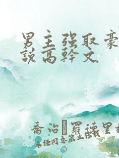 男主强取豪夺小说高干文