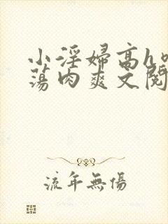 小淫妇高h喷水荡肉爽文阅读