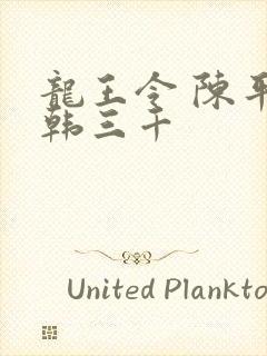 龙王令 陈平 韩三千