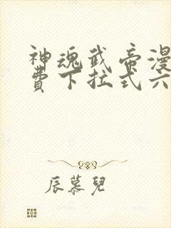 神魂武帝漫画免费下拉式六漫画6漫画六漫画
