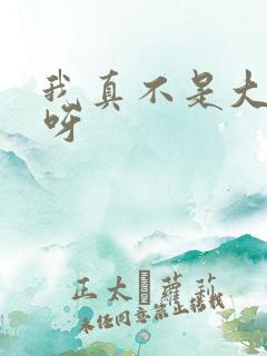 我真不是大反派呀