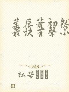 叶辰萧初然更新最快有声小说