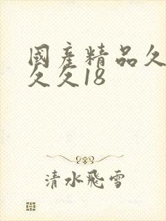 国产精品久久久久久18