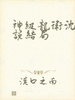 神级龙卫沈浪小说结局