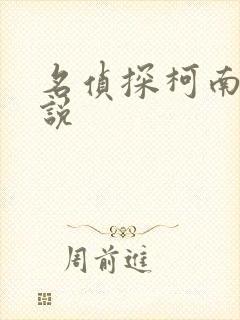 名侦探柯南h小说