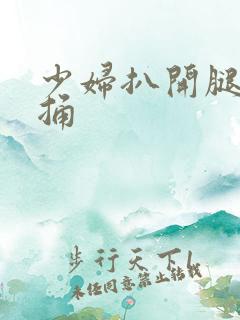 少妇扒开腿让我捅