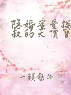 隐婚蜜爱总裁大叔的天价宝贝免费