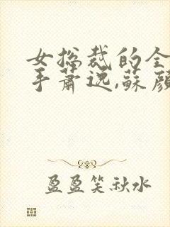 女总裁的全能高手萧逸,苏颜小说