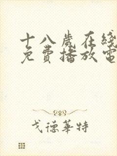 十八岁在线观看免费播放电视剧78