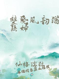 双飞风韵犹存的熟妇