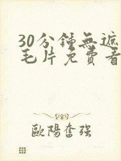 30分钟无遮挡毛片免费看