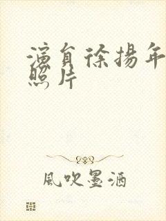 演员徐扬年轻时照片