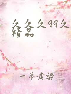久久久99久久精品