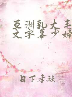 亚洲乳大丰满中文字幕少妇av