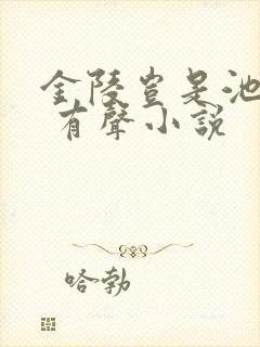 金陵岂是池中物 有声小说