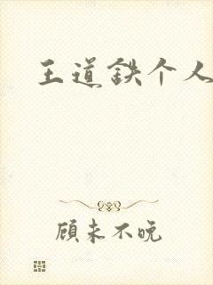 王道铁个人简介