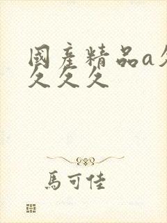 国产精品a久久久久久